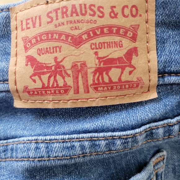 Levis 711 Womens Jeans Size 26 Skinny Mid Rise 5-Pocket - Picture 6 of 8